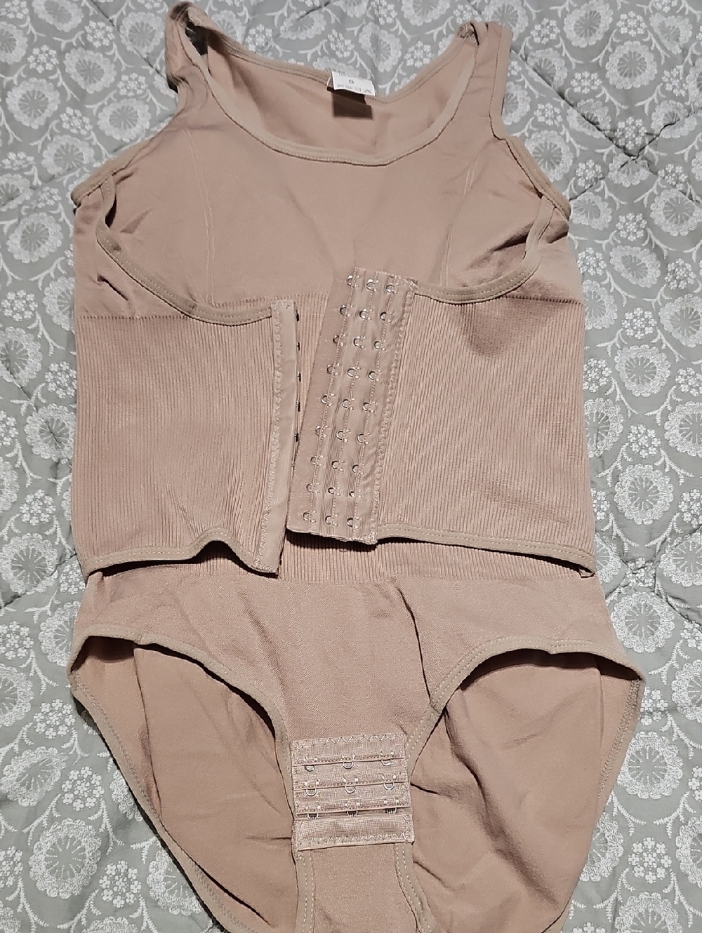 Shapewear Tank Bodysuit in Nude
